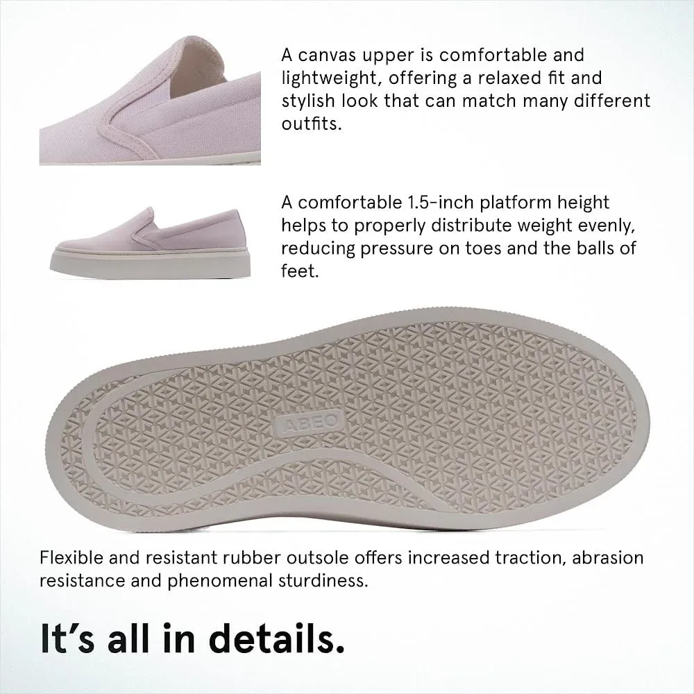ABEO Jumpstreet Slip On Sneakers for Women | Arch Support Sneakers | Slip On Women's Sneakers | Fashion Sneakers | Built-in Orthotic Insole