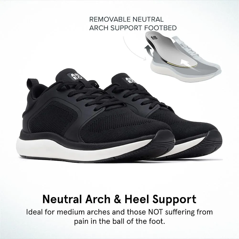 ABEO MXV Cruise Walking Shoes Women | Orthopedic Shoes for Women | Built-in Plantar Fasciitis Insoles | Plantar Fasciitis Relief
