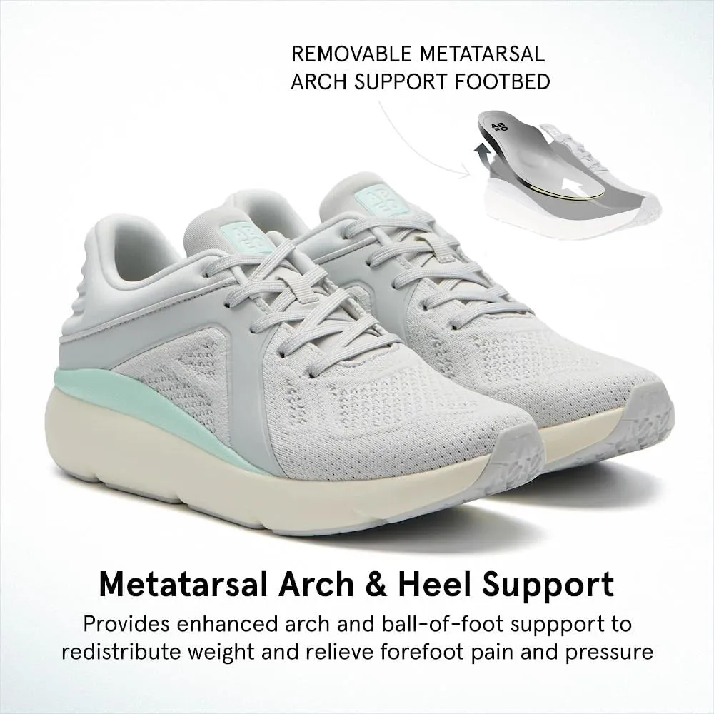 ABEO MXV Shift Women’s Metatarsal Footbed Walking Shoes | Orthopedic Shoes for Women | Ball of Foot Pain Relief | Metatarsalgia Shoes
