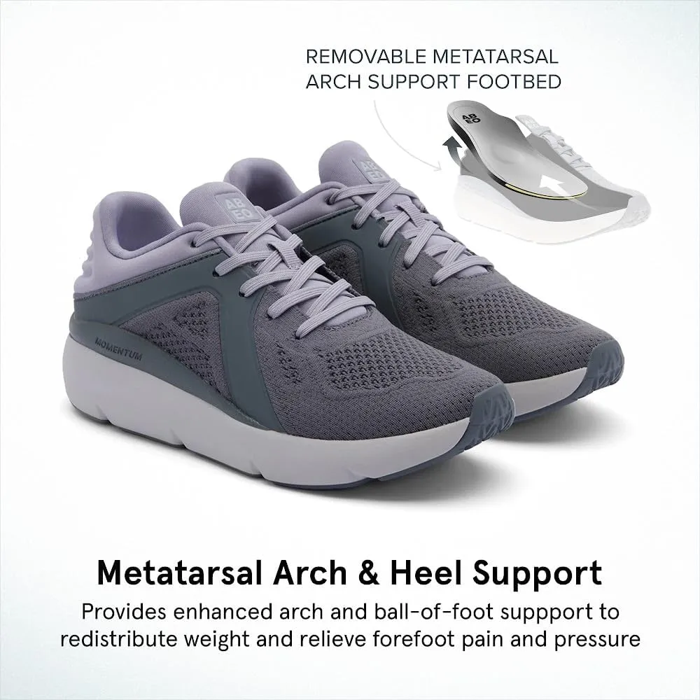ABEO MXV Shift Women’s Metatarsal Footbed Walking Shoes | Orthopedic Shoes for Women | Ball of Foot Pain Relief | Metatarsalgia Shoes