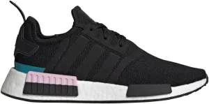 adidas Mens NMD R1 Lace Up Sneakers Shoes Casual - Black - Size 9 M