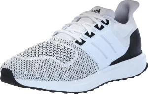 adidas Men's UBounce DNA Sneaker, White/White/Black, 14