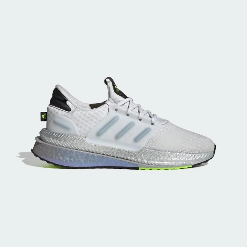 adidas Mens X Plrboost Lace Up Sneakers Shoes Casual - White