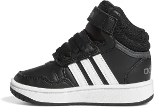 adidas Toddler Hoops 3.0 Mid Core Black/White/Grey Six 8K