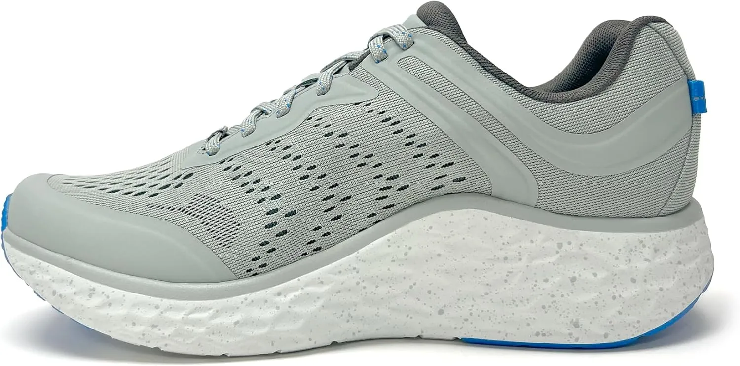 Aetrex Chase Orthopedic Arch Support Sneakers for Men - Plantar Fasciitis Relief Comfortable Mesh Adjustable Laces Mens Sneakers