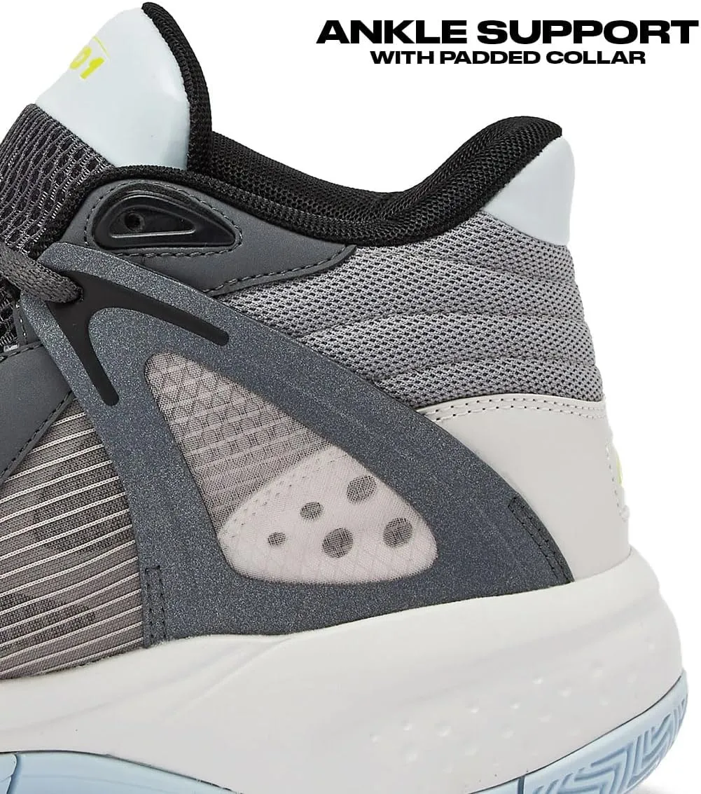 AND1 Turnaround Men’s Basketball Shoes, Indoor or Outdoor Basketball Sneakers for Men, Street or Court, Sizes 7-16