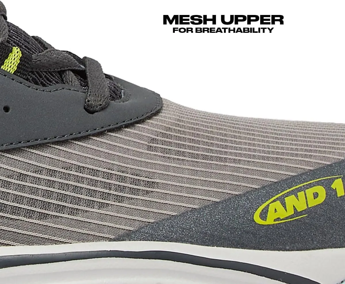 AND1 Turnaround Men’s Basketball Shoes, Indoor or Outdoor Basketball Sneakers for Men, Street or Court, Sizes 7-16