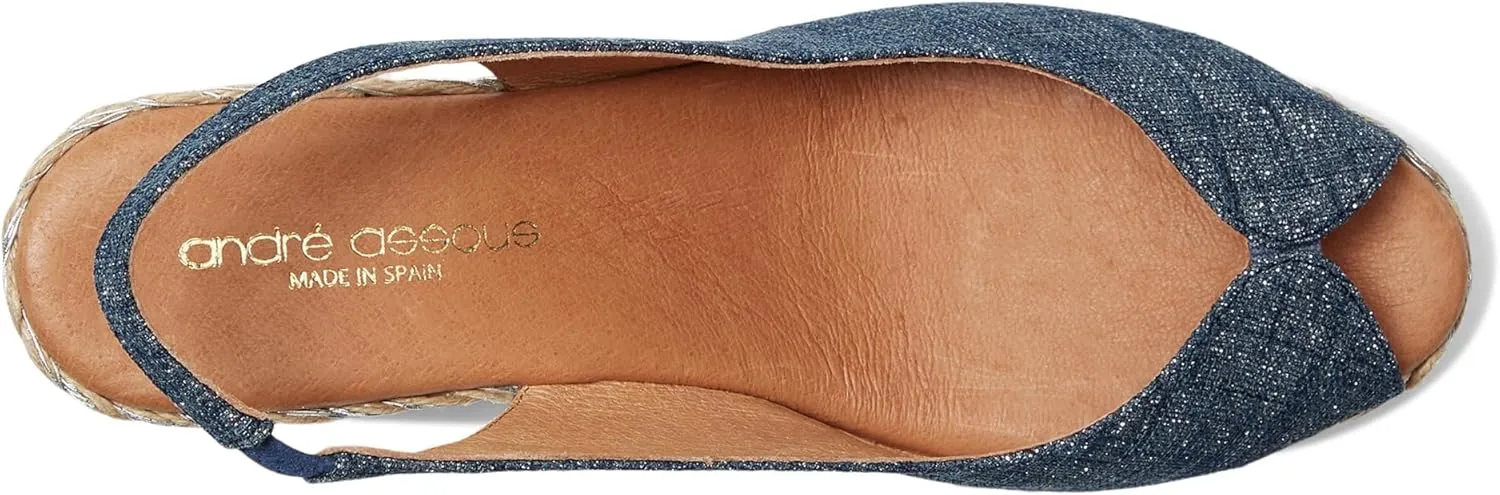 André Assous Women's Audrey Espadrille Wedge Sandal