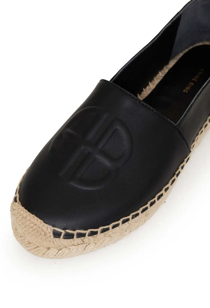 Anine Bing | Paloma Espadrilles - Black