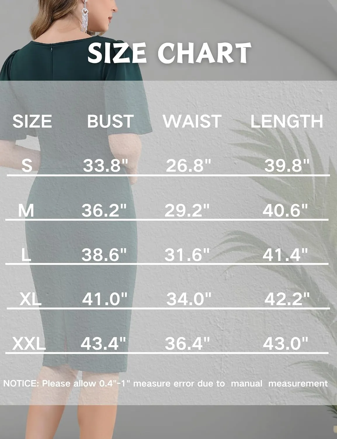Aphratti Women's Short Sleeve Work Sheath Midi Dress Elegant Fitted Cocktail Party Church Funeral Outfit
