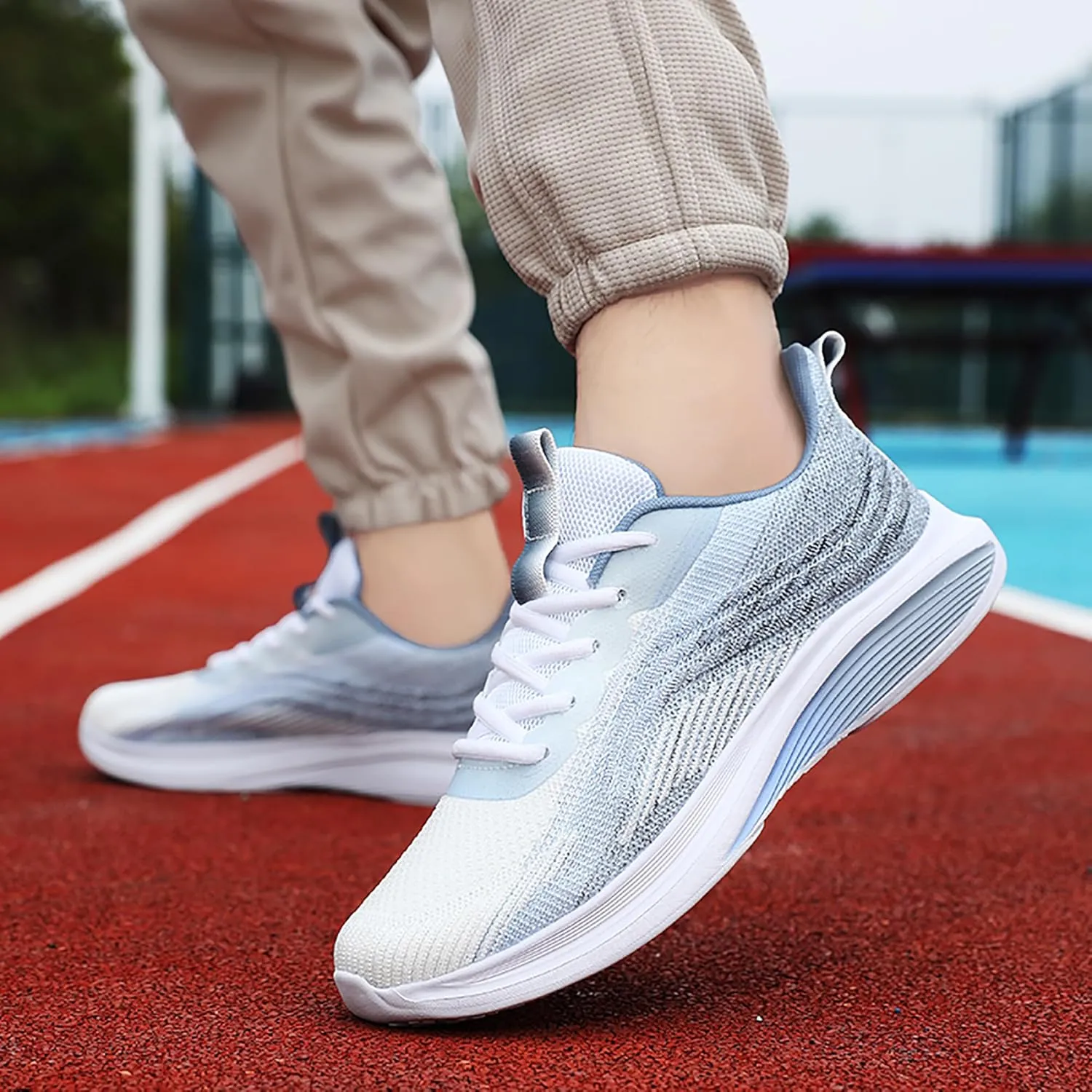 Azooken Men's Walking Shoes Jogging Tennis Footwear Fitness Road Running Fashion Sneakers