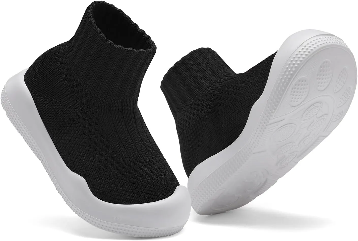 Baby Sock Shoes Baby Walking Shoes Infant Non-Slip Slippers Boys & Girls Slip On Sneakers