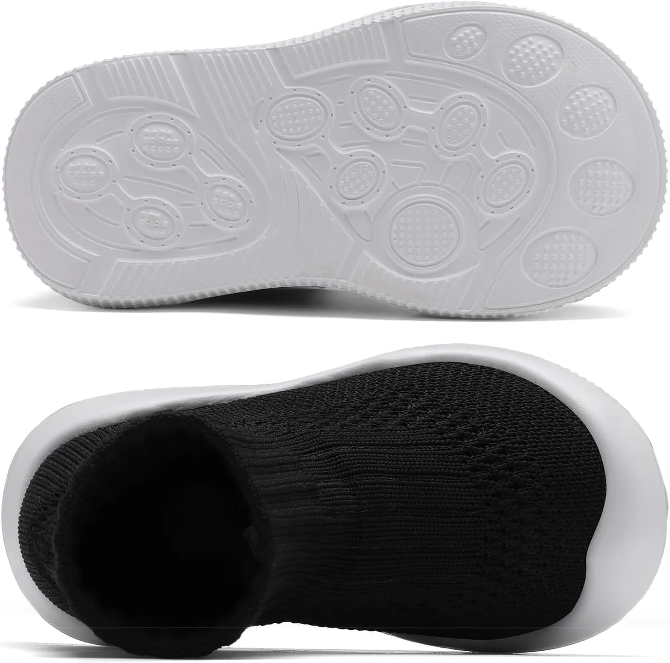 Baby Sock Shoes Baby Walking Shoes Infant Non-Slip Slippers Boys & Girls Slip On Sneakers