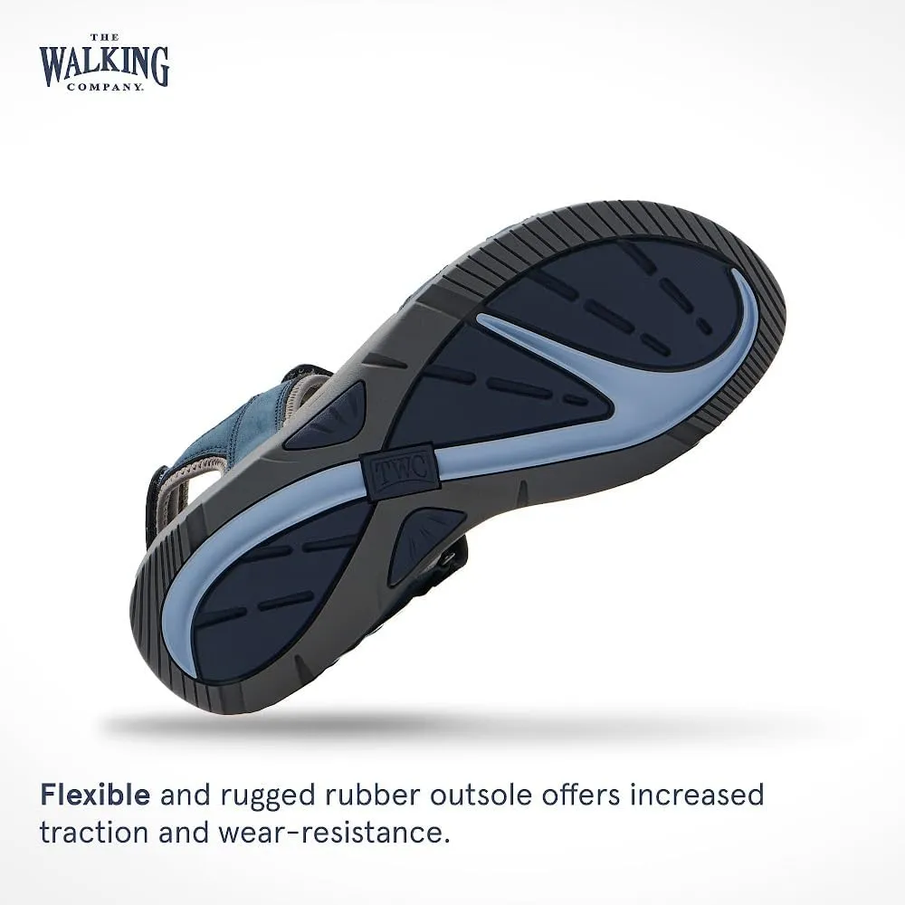 Balboa Sport Sandal | Walking Sandals Women | Water Resistant Leather Sandals | Three Points of Adjustability