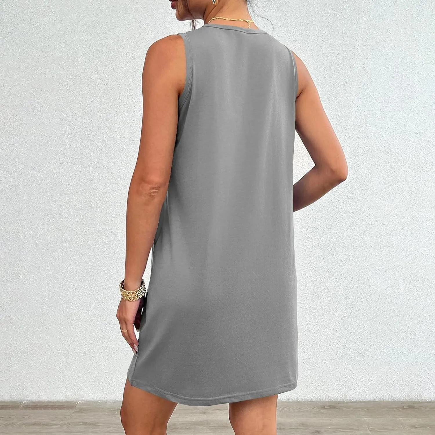 Beach Trendy Sporty Micro Sundresses for Women 2025 Casual Cute Casual Sun Dresses Tank Summer Spring Cocktail Teen