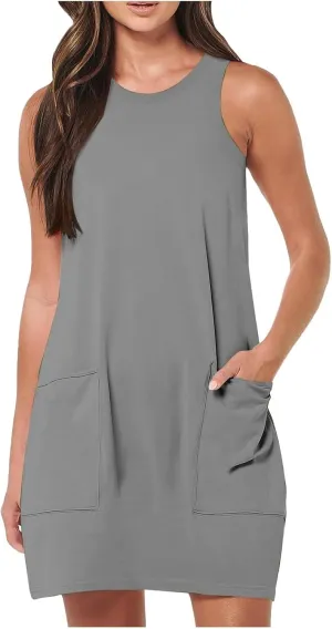 Beach Trendy Sporty Micro Sundresses for Women 2025 Casual Cute Casual Sun Dresses Tank Summer Spring Cocktail Teen