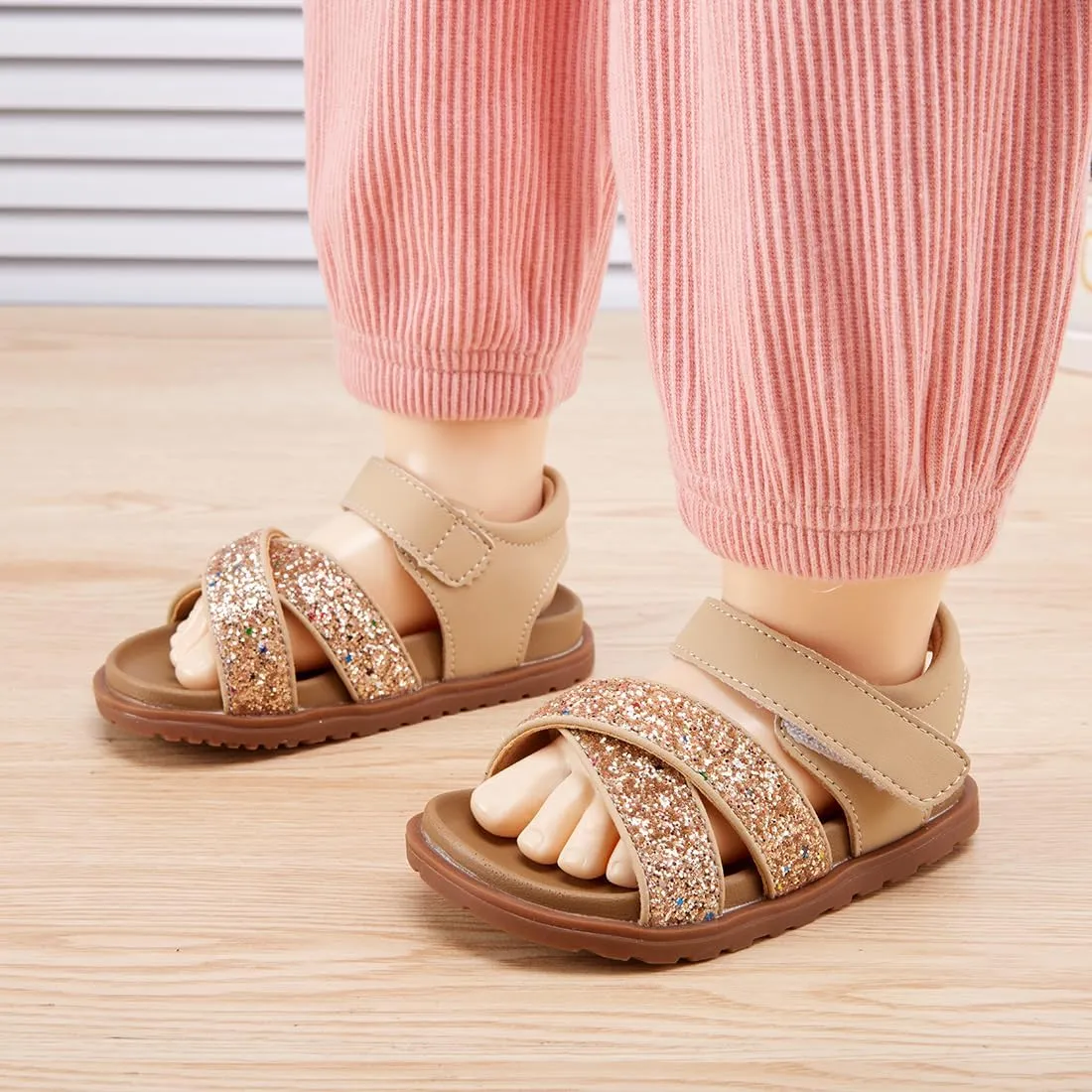 BMCiTYBM Baby Sandals Girls Boys Breathable Shoes Infant Summer Toddler Shoes Non-Slip 6 9 12 16 18 24 Months
