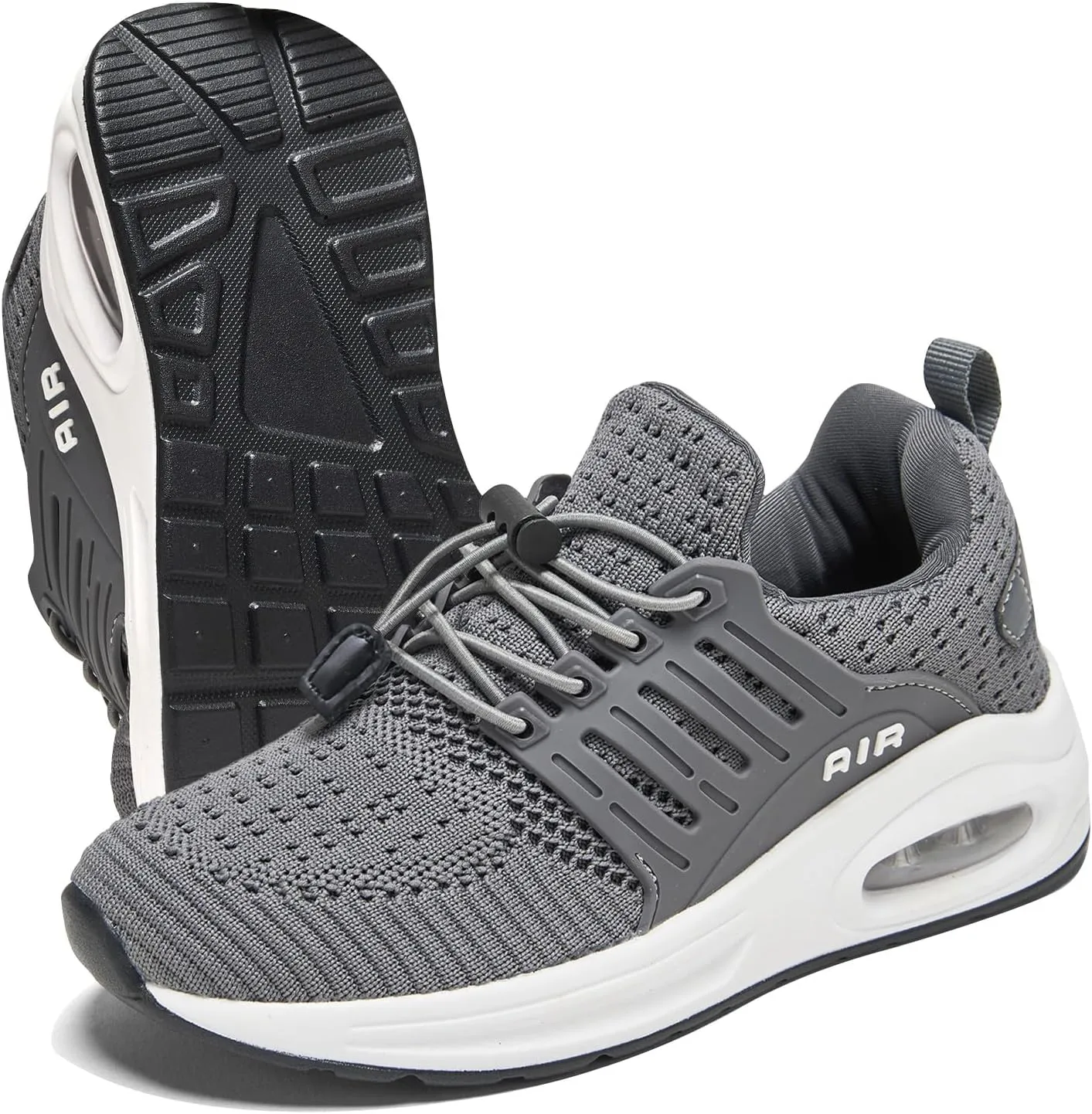 Boy's Fashion Air Running Tennis Shoes Gym Lightweight Slip On Walking Athletic Sneakers