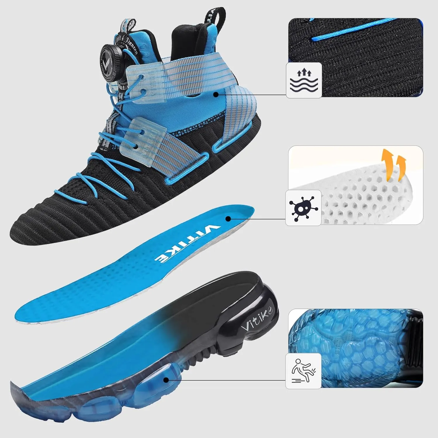 Boys Girls Sneakers Lightweight Tennis Running Walking Athletic Sports Casual Shoes