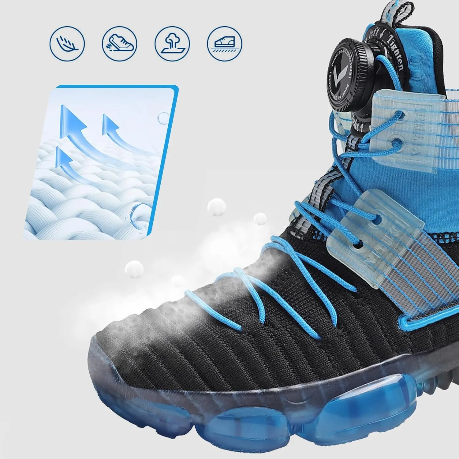 Boys Girls Sneakers Lightweight Tennis Running Walking Athletic Sports Casual Shoes
