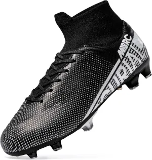 Boys Girls Soccer Cleats Kids Athletic Football Shoes Professional Training Sneakers