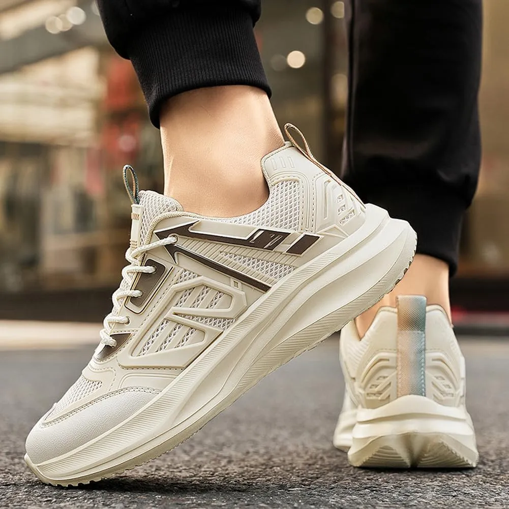 Breathable Mesh Casual Chunky Sneakers Lightweight Road Running Jogging Walking Shoes
