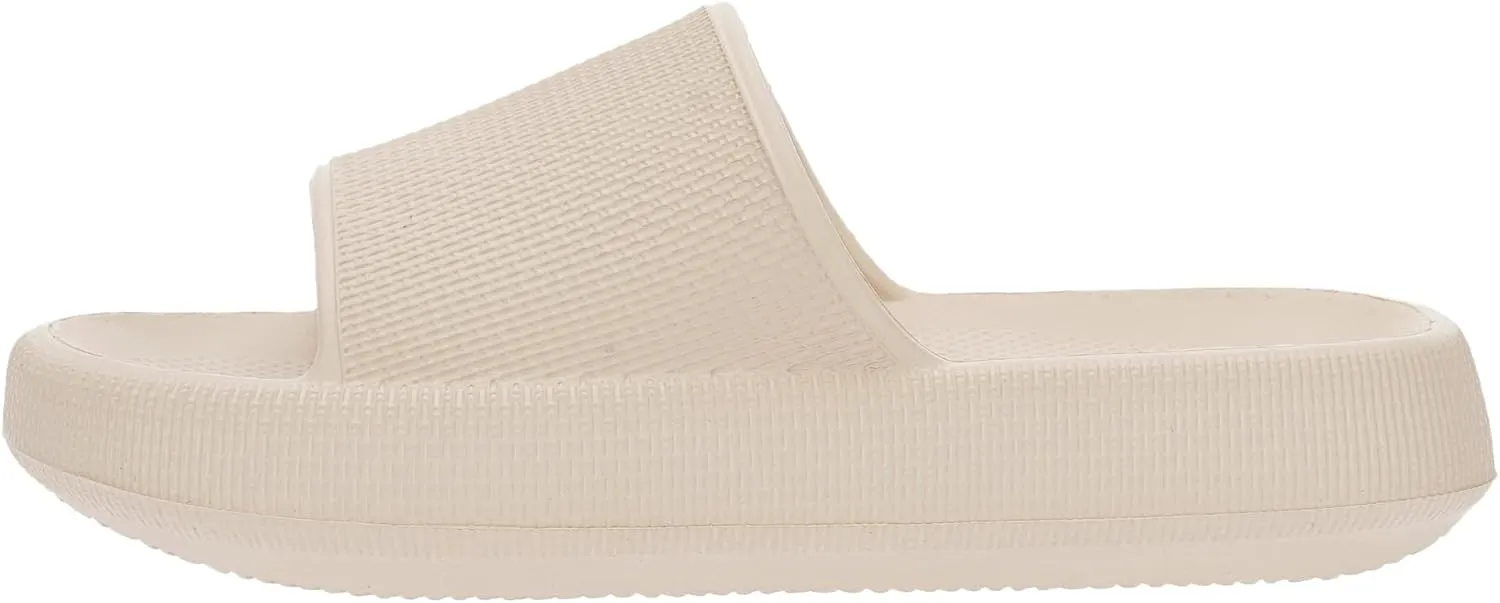 BRONAX Pillow Slippers for Women and Men | House Slides Shower Sandals | Cushioned Thick Sole