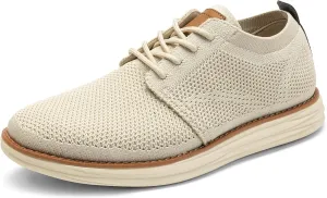 Bruno Marc Men's KnitFlex Breeze Mesh Sneakers Oxfords Lace-Up Lightweight Casual Walking Shoes