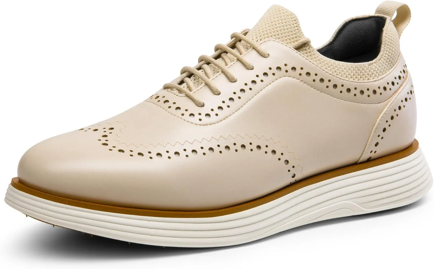 Bruno Marc Men's MaxFlex Dress Sneakers Oxfords Casual Wingtip Brogue Shoes