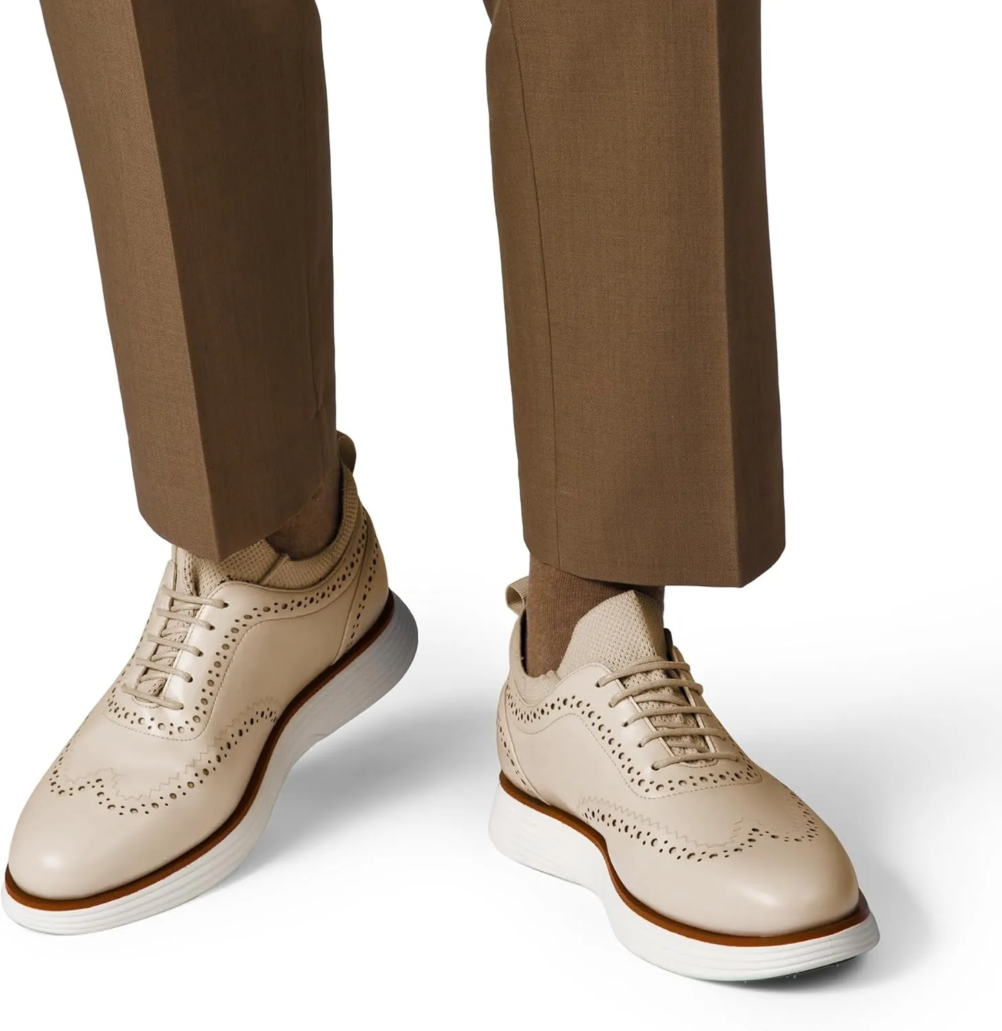 Bruno Marc Men's MaxFlex Dress Sneakers Oxfords Casual Wingtip Brogue Shoes