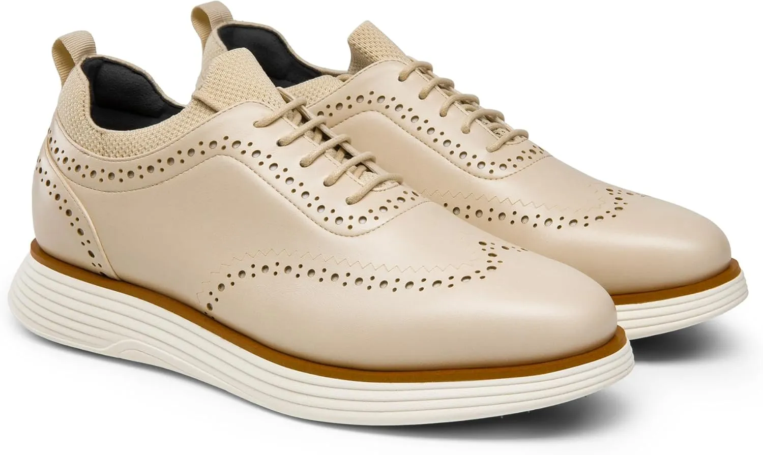 Bruno Marc Men's MaxFlex Dress Sneakers Oxfords Casual Wingtip Brogue Shoes