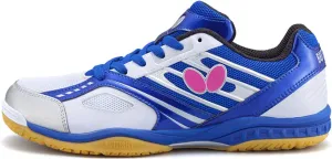 Butterfly Lezoline Mach Shoes - Professional Table Tennis Shoe, Shock Absorbing, Lightweight, Superior Grip, Great Comfort, Durable, Ping Pong Shoes