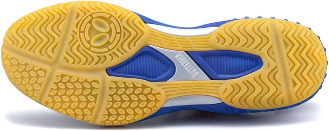 Butterfly Lezoline Mach Shoes - Professional Table Tennis Shoe, Shock Absorbing, Lightweight, Superior Grip, Great Comfort, Durable, Ping Pong Shoes