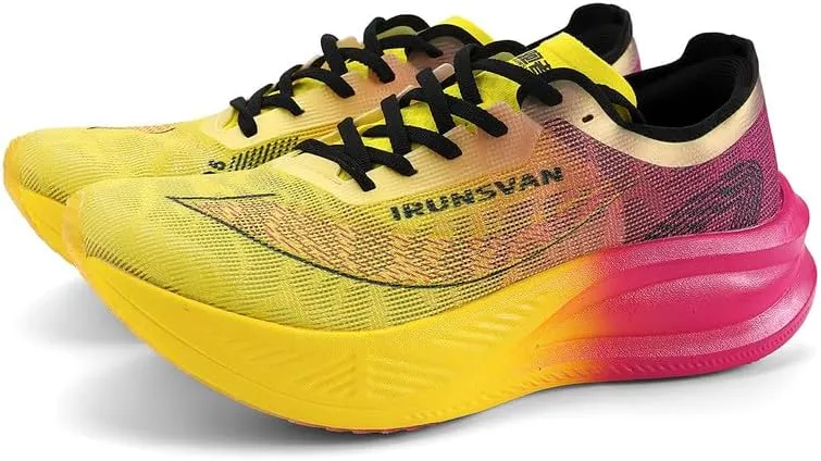 Carbon Plate Marathon Running Racing Shoes Men Professional Stable Supp ort Shock-Relief Ultra-Light Rebound Sneakers ﻿