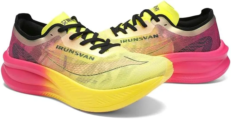Carbon Plate Marathon Running Racing Shoes Men Professional Stable Supp ort Shock-Relief Ultra-Light Rebound Sneakers ﻿