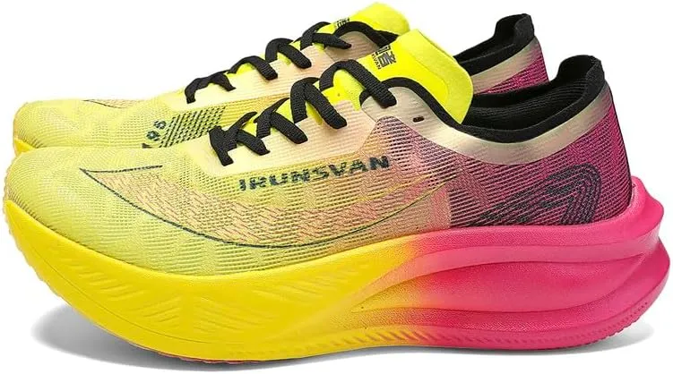 Carbon Plate Marathon Running Racing Shoes Men Professional Stable Supp ort Shock-Relief Ultra-Light Rebound Sneakers ﻿