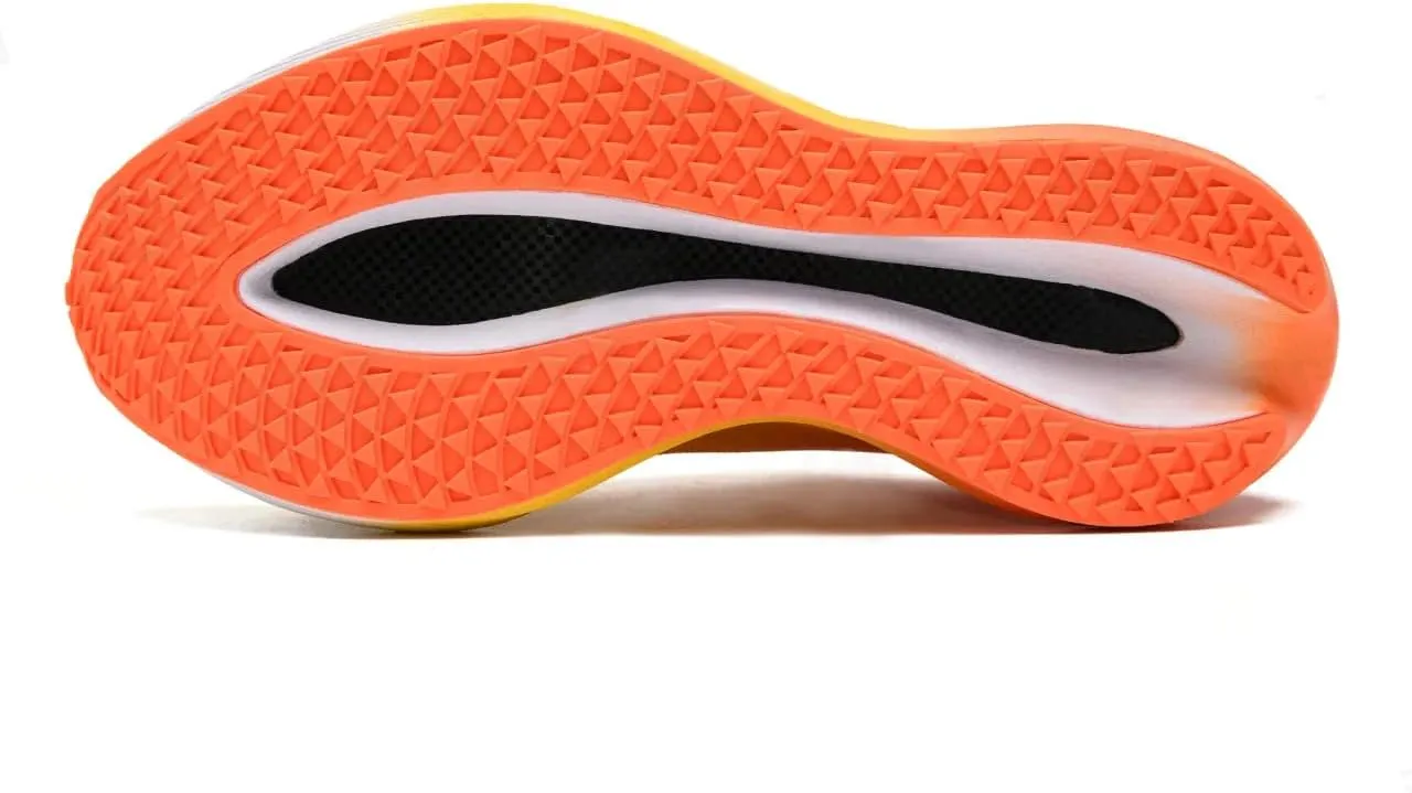 Carbon Plate Marathon Running Racing Shoes Men Stable Supp ort Shock-Relief Ultra-Light TPU Outsole Rebound Sneakers