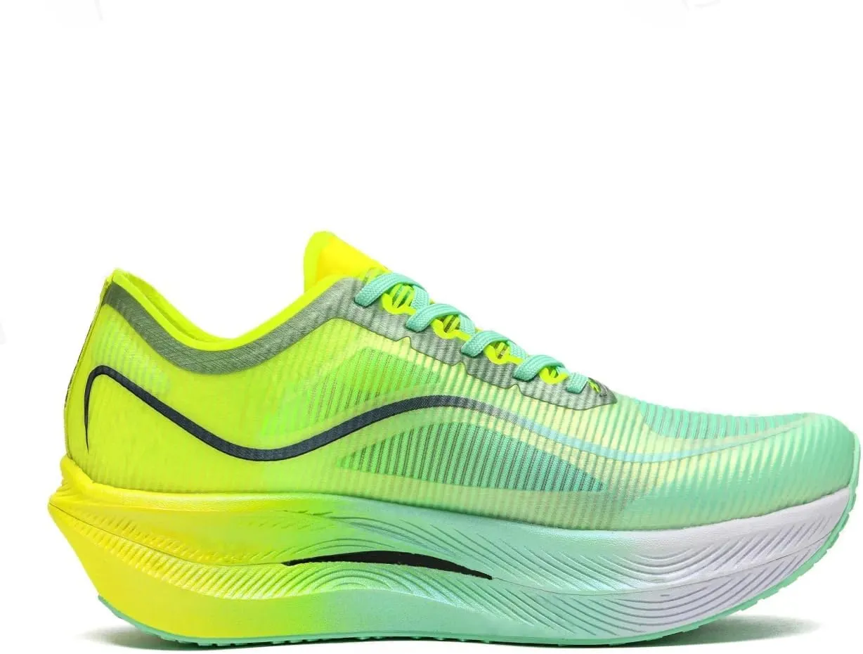 Carbon Plate Marathon Running Racing Shoes Men Stable Support Shock-Relief Ultra-Light TPU Outsole Rebound Sneakers