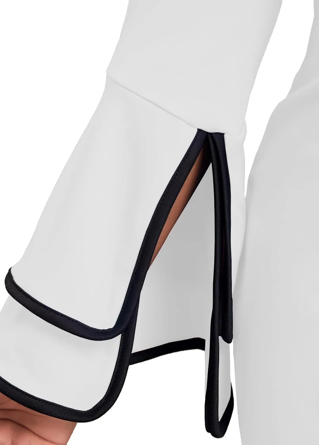 Church Dress for Women Flared Sleeve Midi Pencil Dress Elegant Teacher Office Business Wear to Work Dresses