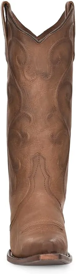 Circle G by Corral Cinnamon Brown Women's 12 inch Snip Toe Boots L6014