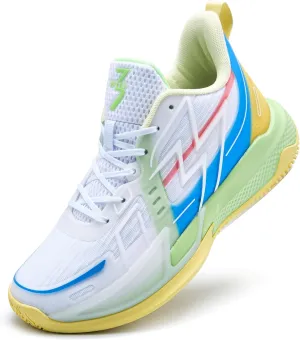 CJSPORX Men Women Basketball Shoes Breathable Non Slip Outdoor Fashion Sneakers