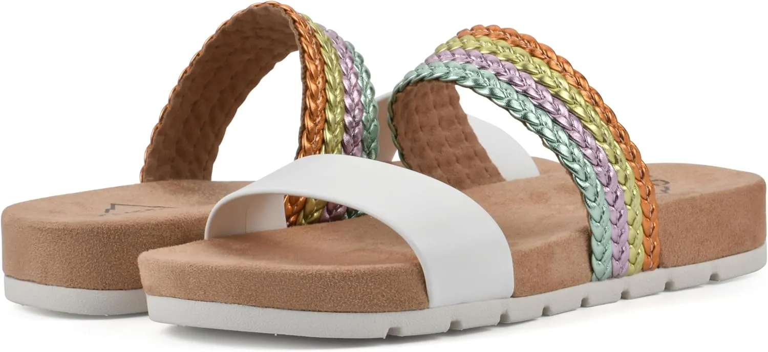 CLIFFS BY WHITE MOUNTAIN Women's Tactful Slide Sandal