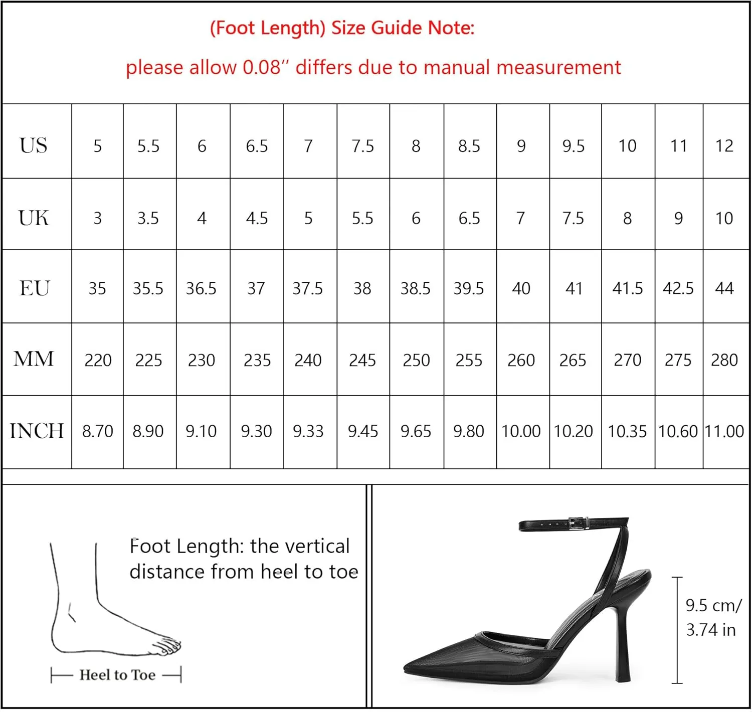 Closed Toe Ankle Strap Heels Women Pumps Pointed Toe Heeled Sandals for Women Stiletto Wedding Dress Shoes