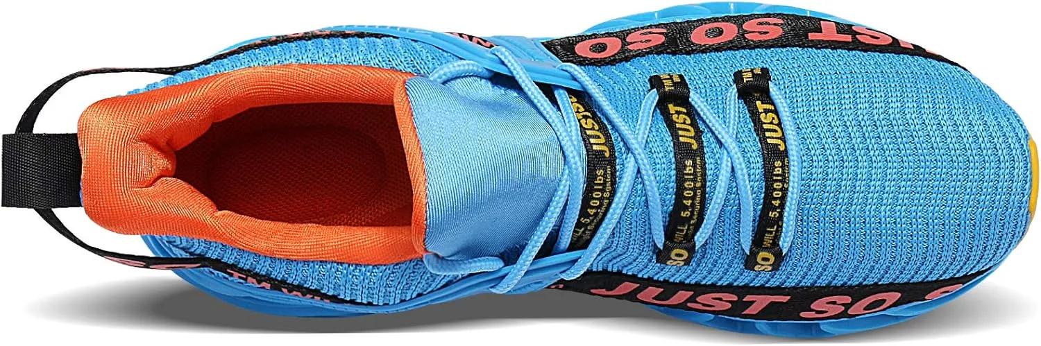 COKAFIL Mens Running Shoes Walking Athletic Blade Tennis Shoe