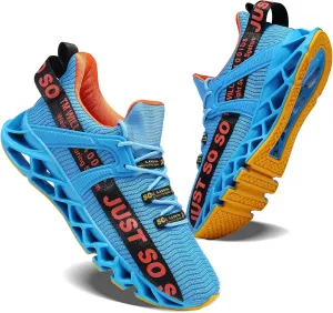 COKAFIL Mens Running Shoes Walking Athletic Blade Tennis Shoe
