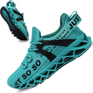 COKAFIL Mens Running Shoes Walking Athletic Blade Tennis Shoe