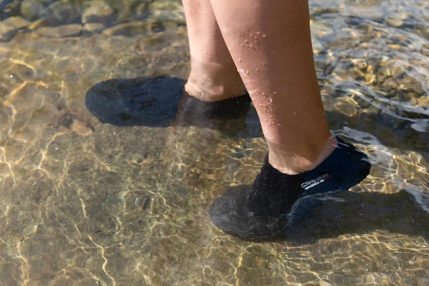 Cressi Neoprene Adult Anti-Slip Sole Boots for Water Sports: Scuba Diving, Snorkeling, Rafting, Windsurfing, Italy-made