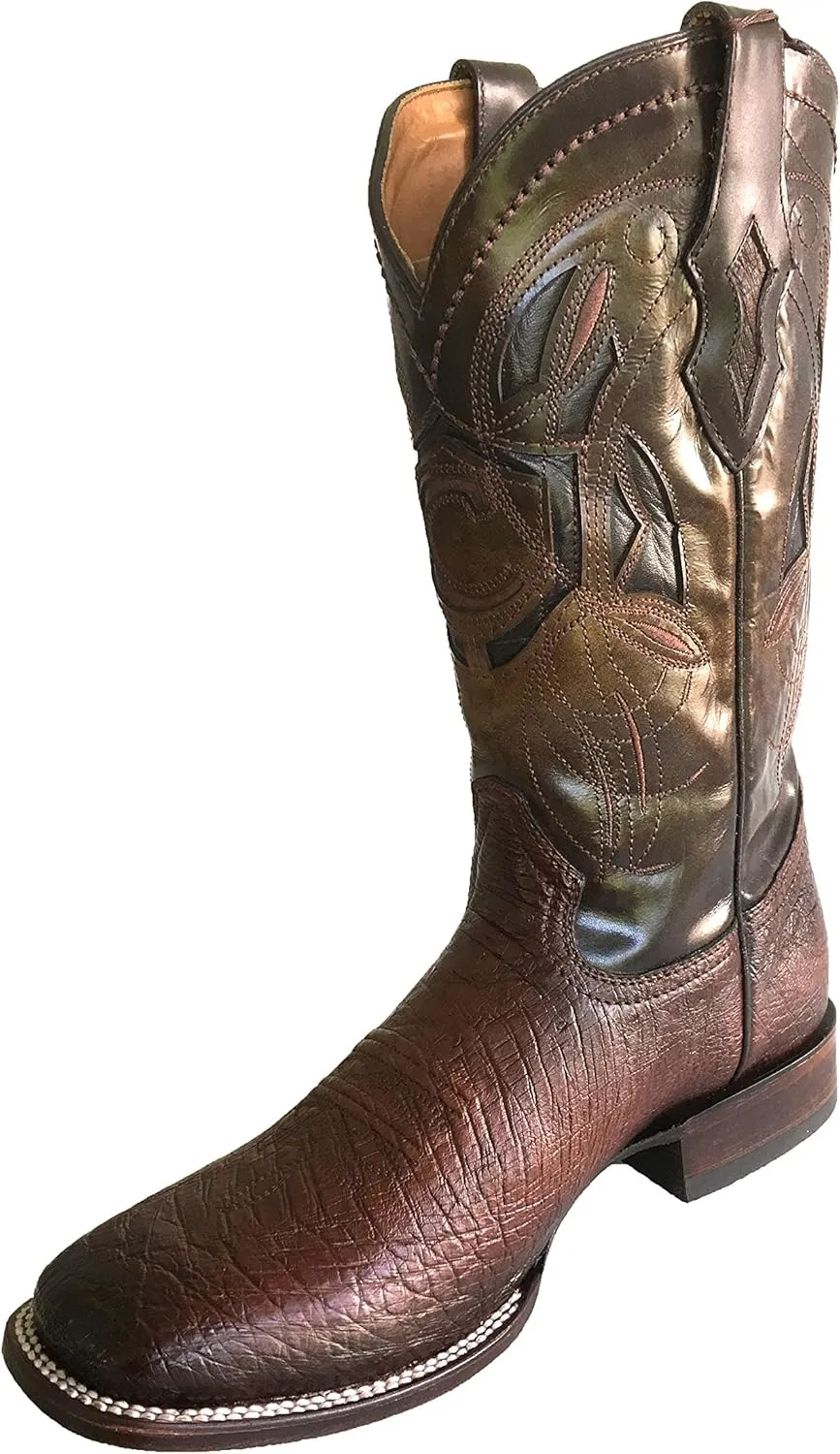 Cuadra Smooth Ostrich Rodeo Western Boots