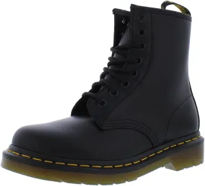 Dr. Martens Unisex 1460 Smooth Leather 8 Eye Boot, Black, 13 Women/12 Men
