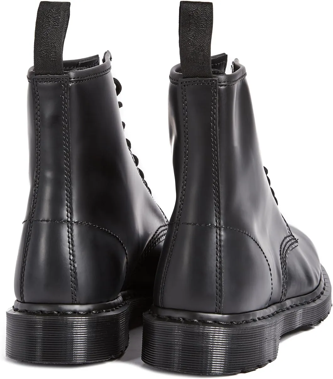 Dr. Martens Unisex-Adult 1460 Mono Smooth Leather 8 Eye Boot Combat